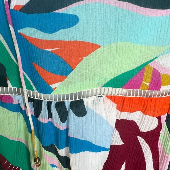 Marie Oliver 100% Silk Frida Flutter Sleeve Dress – Size Medium - Picture 11 of 11